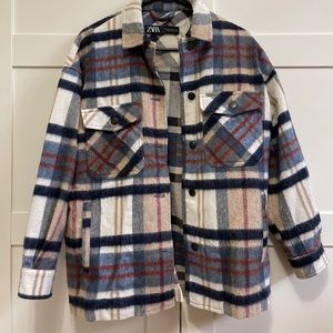 Women’s Zara Plaid Shacket